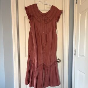 Free People ‘Free-est’ Vintage Rose Maxi Dress